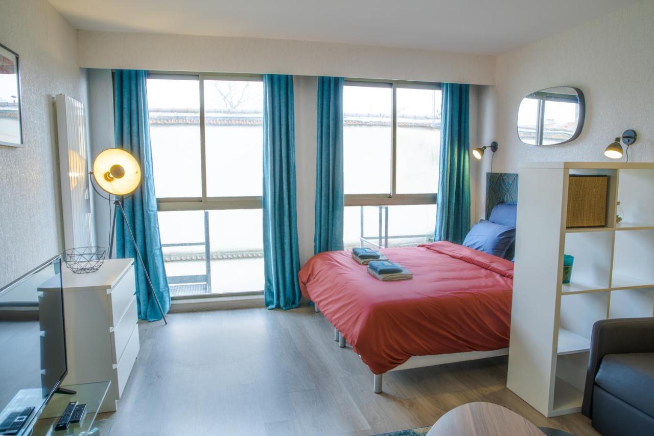 Grand Studio Stan Nancy - Calme, Cosy, Lumineux Appartement Buitenkant foto